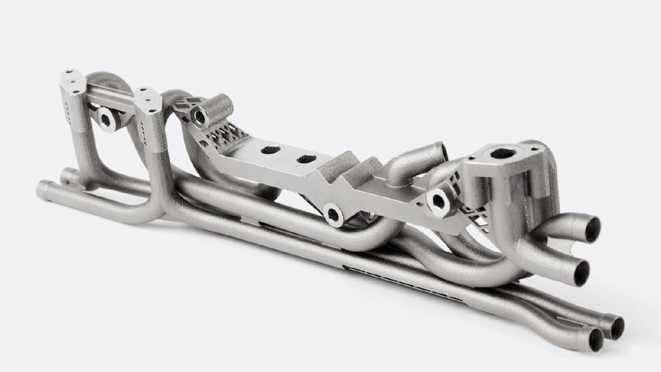 Fig. 6 A PBF-LB fluid manifold (Courtesy 3D Systems)