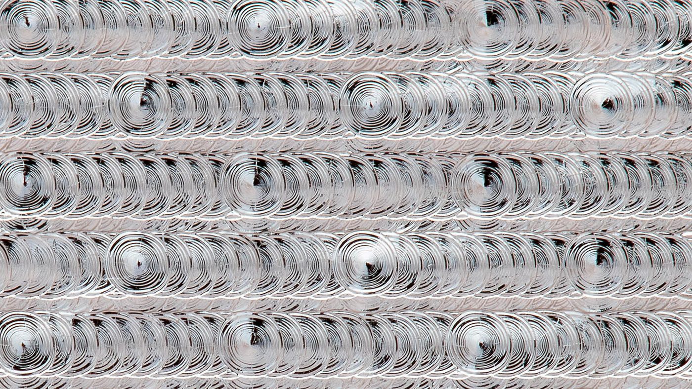Fig. 15 An ordered Pixelmelt pattern of melt pools on the top surface of PBF-EB tungsten, imaged by optical microscopy (Courtesy Freemelt)