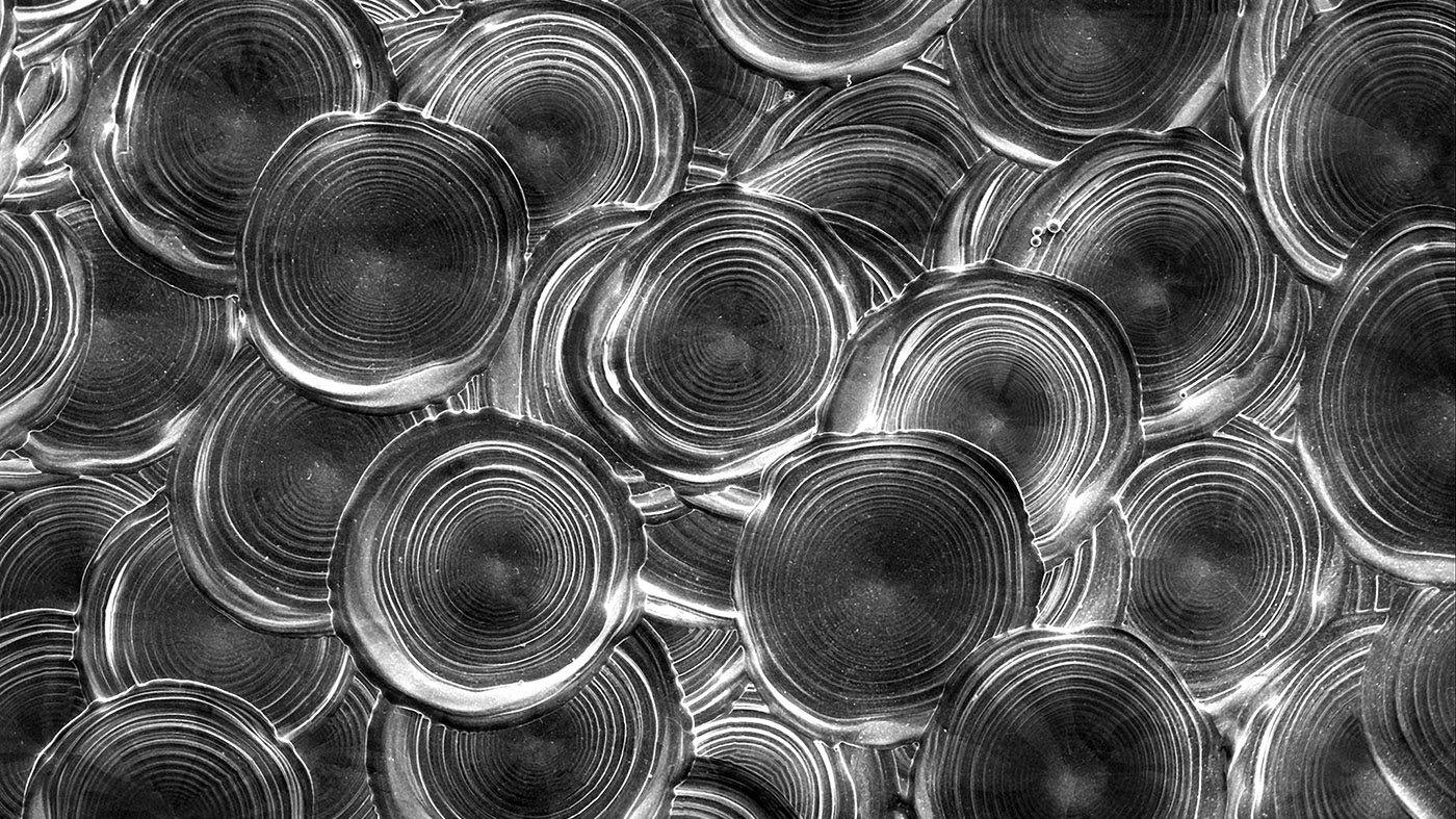 Fig. 16 A quasi-random Pixelmelt pattern of melt pools on the top surface of PBF-EB tungsten, imaged by scanning electron microscopy (Courtesy Freemelt)