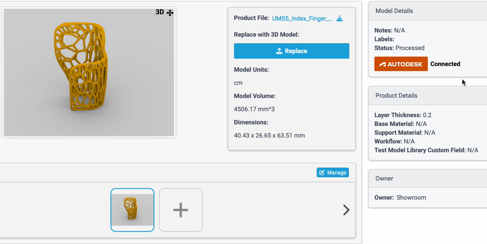 Authentise has integrated Autodesk’s Fusion Application Programming Interfaces (APIs) into its production management system, Flows (Courtesy Authentise)