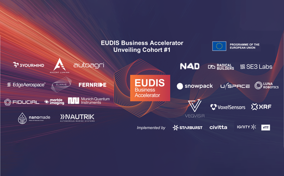 EUDIS has announced the companies within its first cohort (Courtesy EUDIS Business Accelerator)