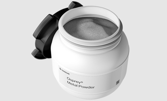Osprey MAR 55 is primarily designed for use in PBF-LB Additive Manufacturing, but is also suitable for Cold Spray, HIP, MIM, Micro-MIM, sintered metal filters and foams (Courtesy Sandvik AB)