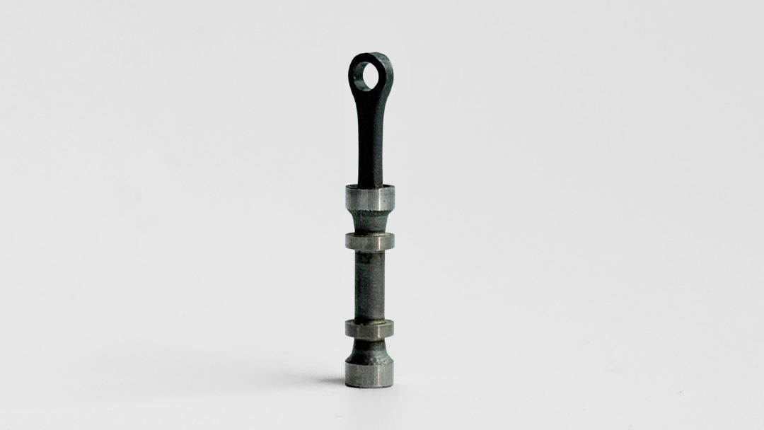 Fig. 5 An additively manufactured spool incorporating the integrated flexure (Courtesy Domin)