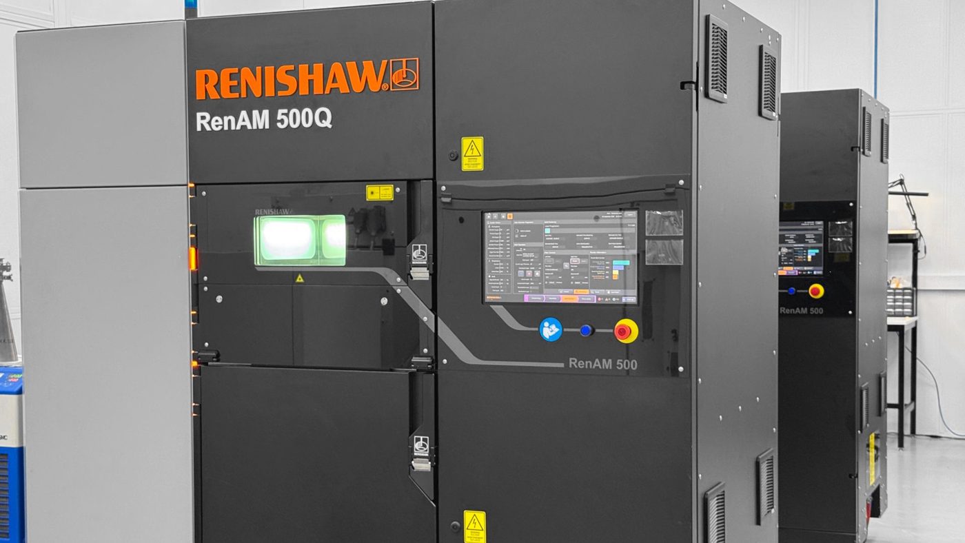 Fig. 8 Renishaw RenAM 500Q PBF-LB AM machines at Domin (Courtesy Domin)
