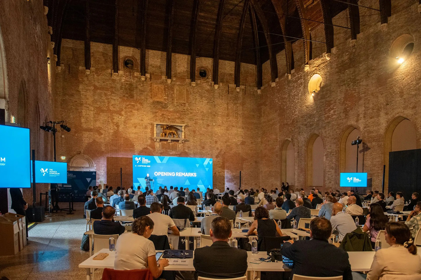 Fig. 1 The inaugural Vicenza Symposium was held at the Basilica Palladiana, a UNESCO World Heritage Site (Courtesy Vicenza Symposium)