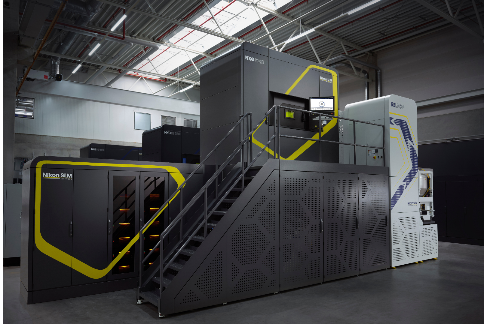 Fig. 4 The large format NXG machine range from Nikon SLM Solutions already accounts for “about 60-65%” of revenue (Courtesy Nikon) 